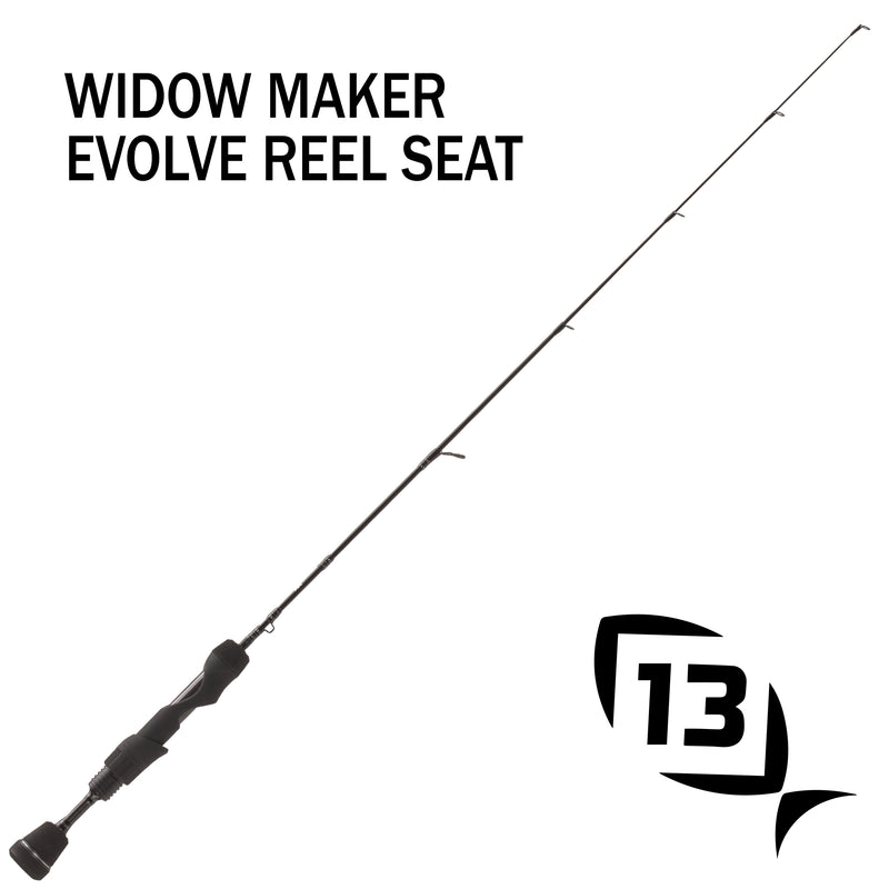 13 Fishing Widow Maker Evolve Reel Seat Ice Fishing Rods - Choose