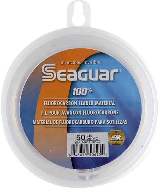 Seaguar Blue Label Fluorocarbon Leader Fishing Line 25 Yards