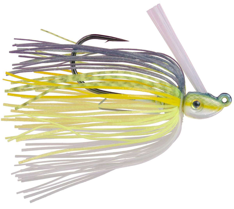 Strike King Hack Attack Heavy Cover Spinnerbait - Chartreuse / White