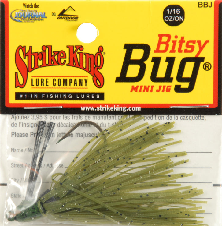 Strike King® Bitsy Bug Mini Jig