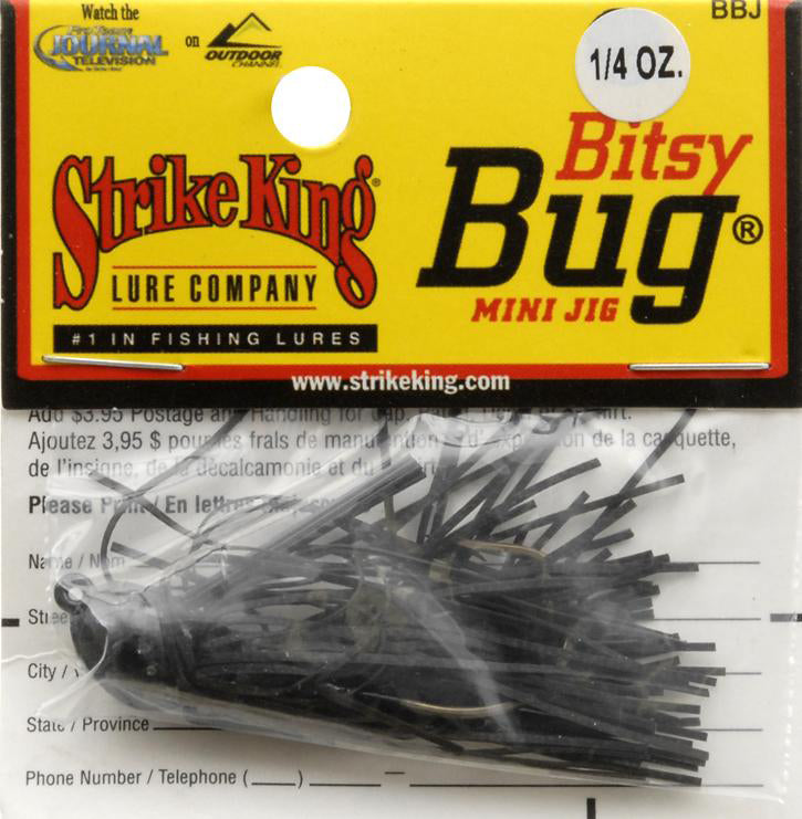 Strike King Lures Bitsy Bug Mini Jig – Fishing Online