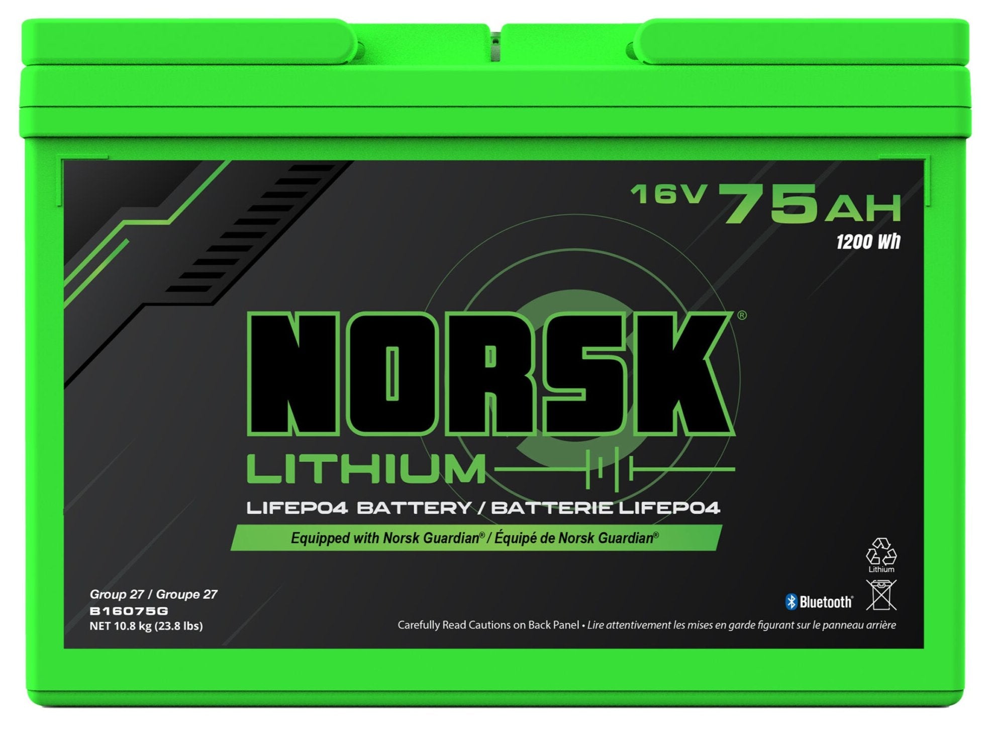 Norsk Lithium 16V MAX RT Batteries [75Ah]