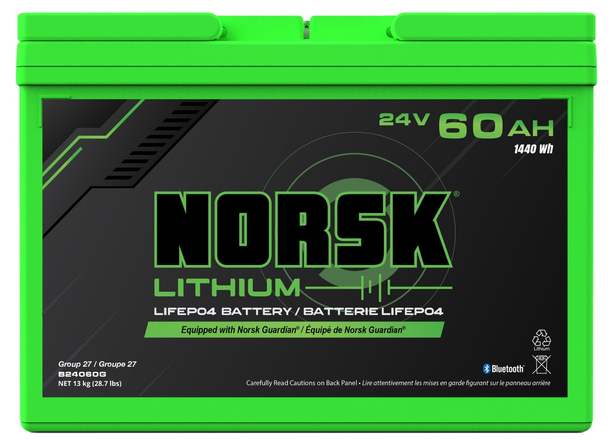 Norsk Lithium 24V Trolling Motor Batteries [60Ah]