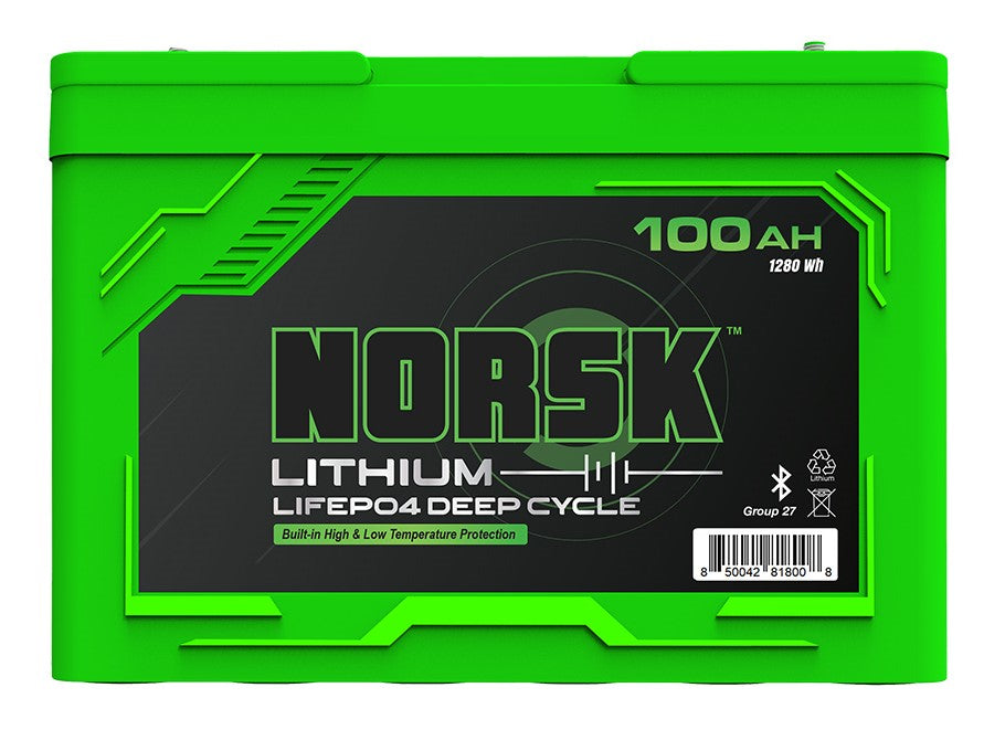 Norsk Lithium Marine Batteries [12.8v - 100Ah - Guardian]