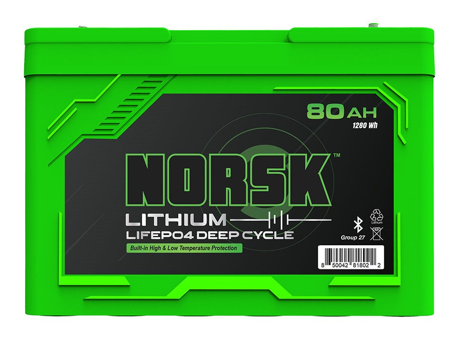 Norsk Lithium Marine Batteries [12.8v - 80Ah - Guardian]