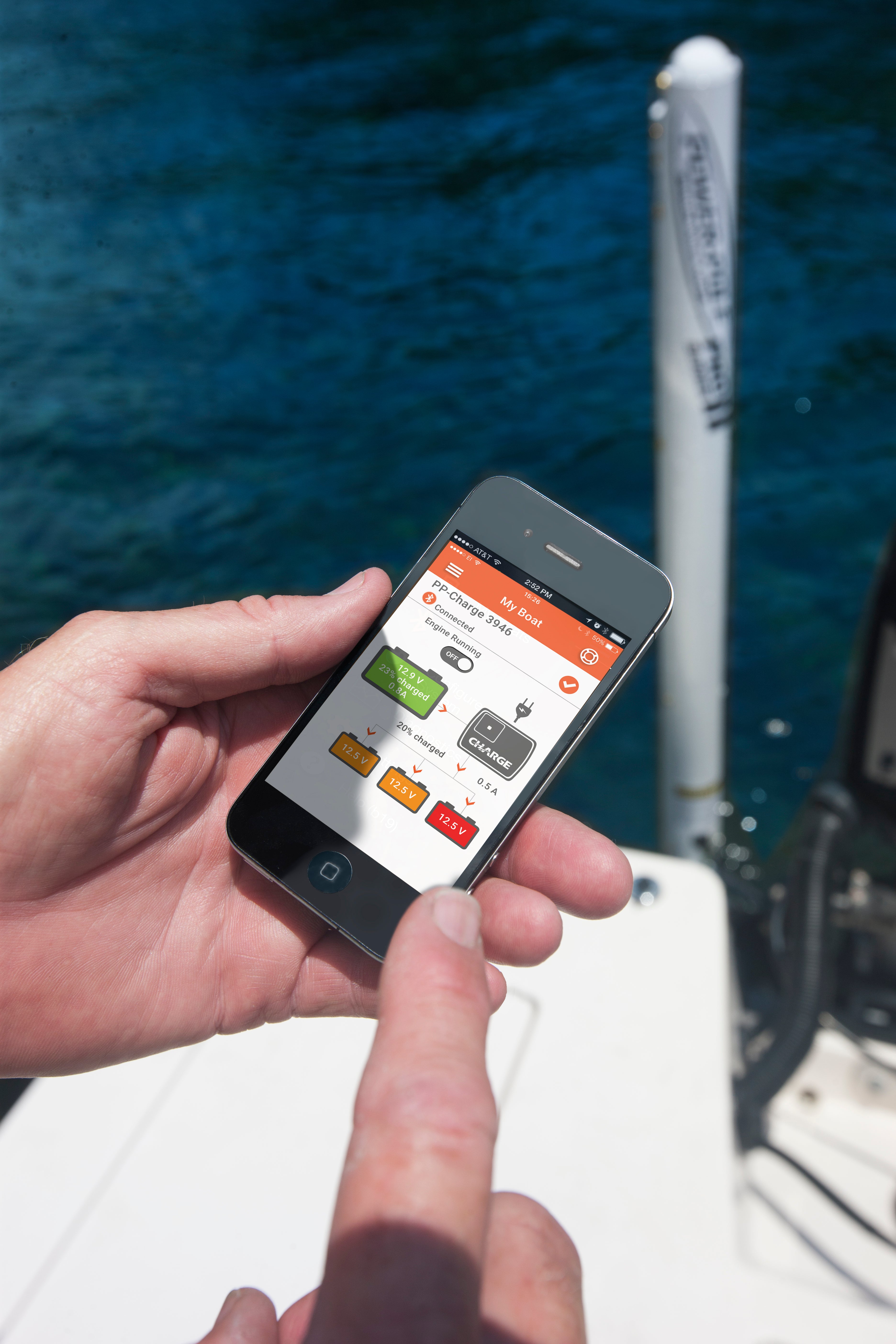 Power-Pole Charge Marine Power Management Station [C-Monster App]