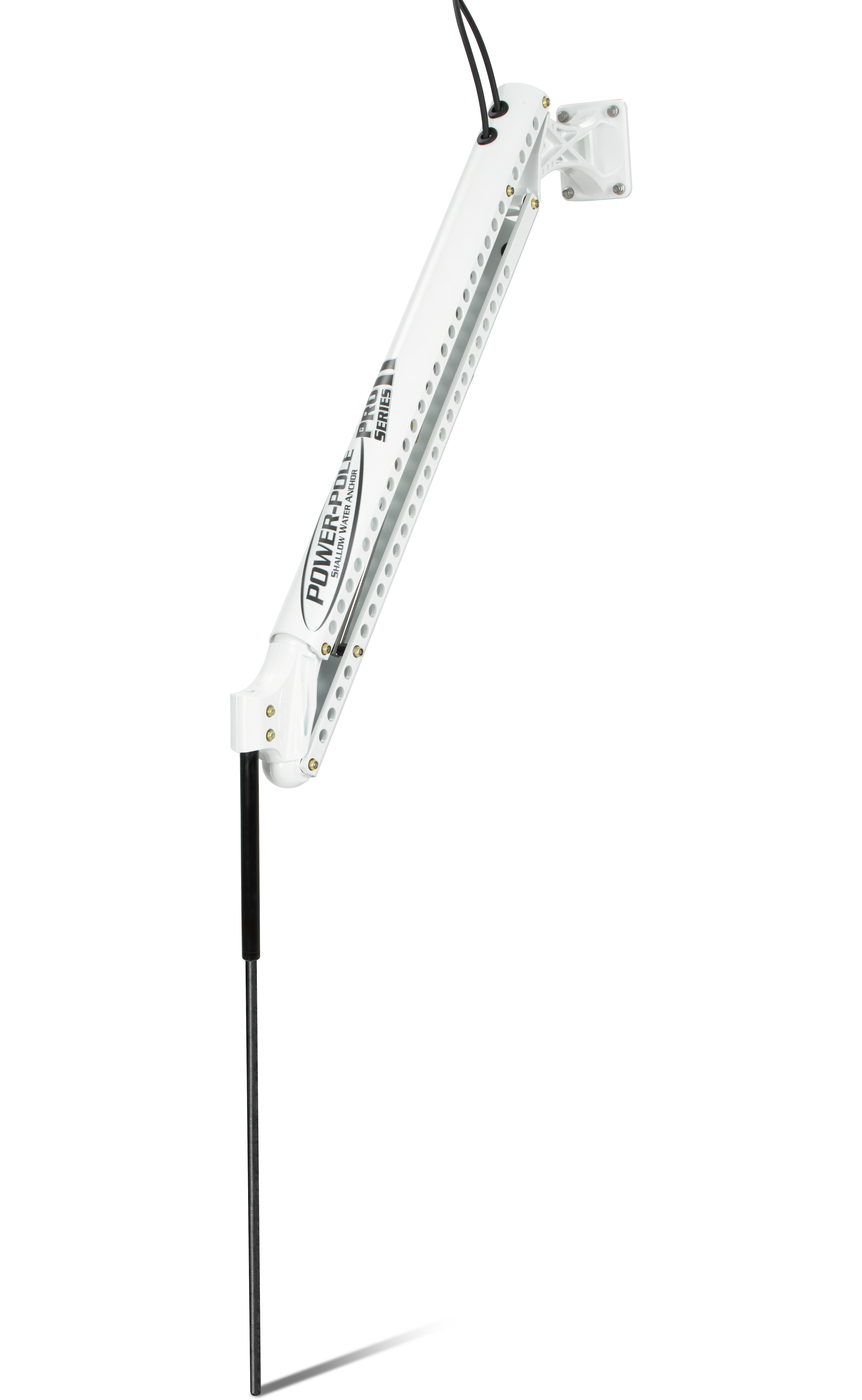 Power-Pole Pro II Series Shallow Water Anchor [6ft White - Deployed]