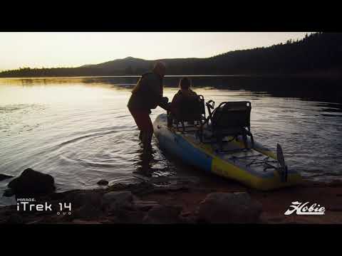 Mirage iTrek 14 Duo | ALL-NEW Inflatable, Tandem Pedal Kayak by Hobie