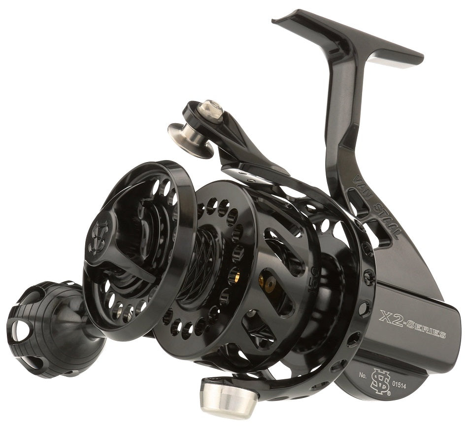 Van Staal VSX2 Bail-less Spinning Reels [Black - Right Handed]