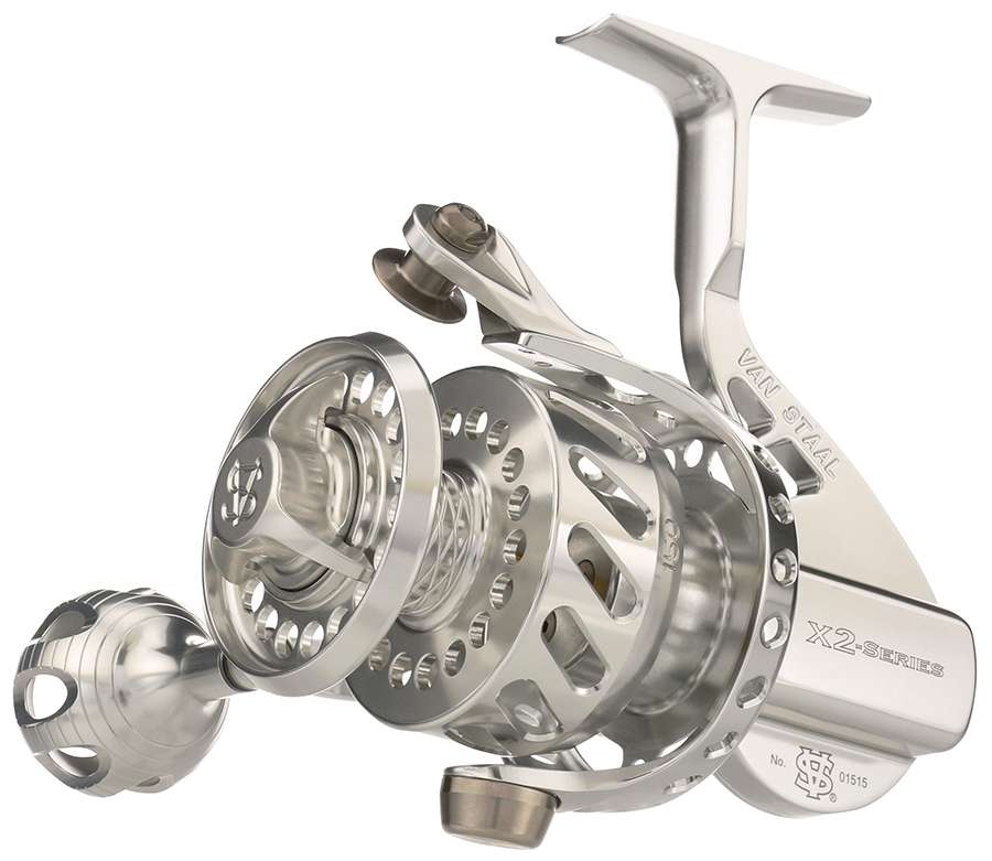 Van Staal VSX2 Bail-less Spinning Reels [Silver - Right Handed]