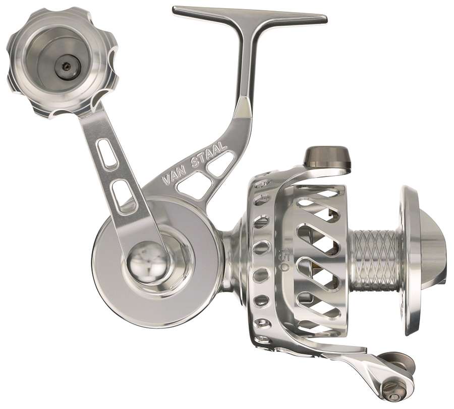 Van Staal VSX2 Bail-less Spinning Reels [Silver - Side]