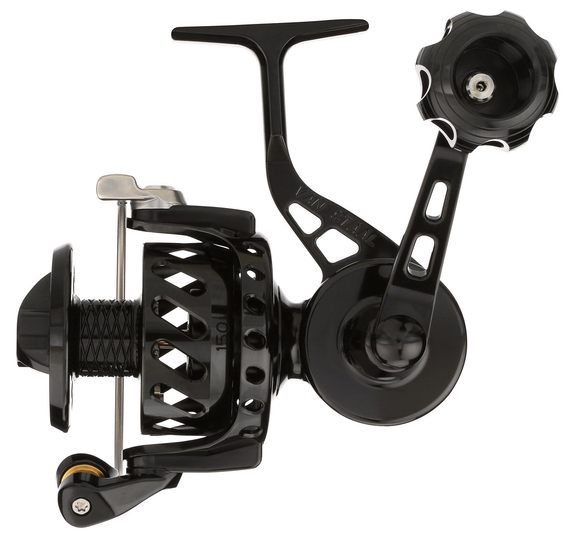 Van Staal VSX2 Spinning Reels [Black - Side]