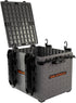 YakAttack BlackPak Pro Kayak Fishing Crate [13x16 - Battleship Grey - Open]