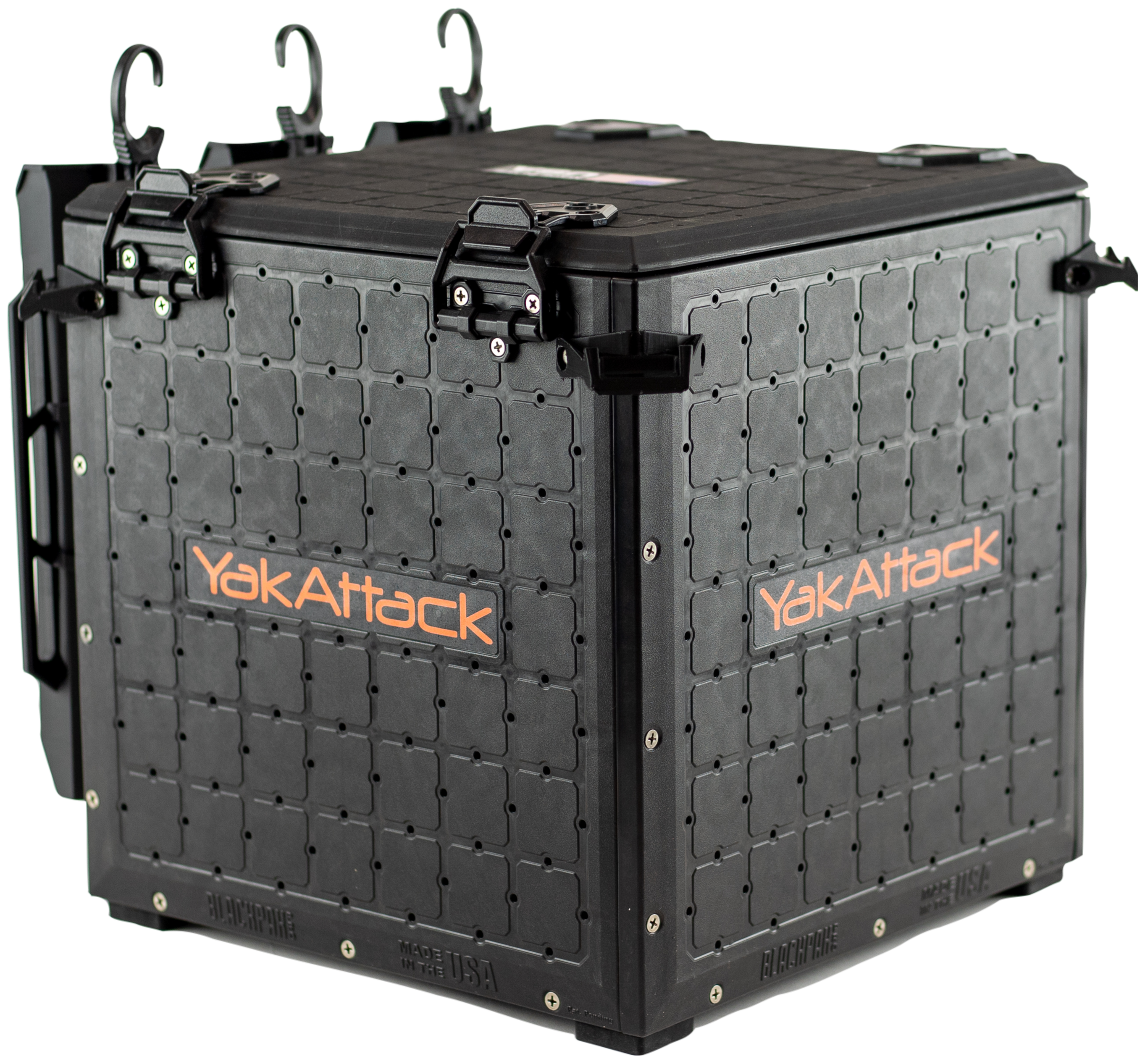 YakAttack BlackPak Pro Kayak Fishing Crate [13" x 13" - Side]