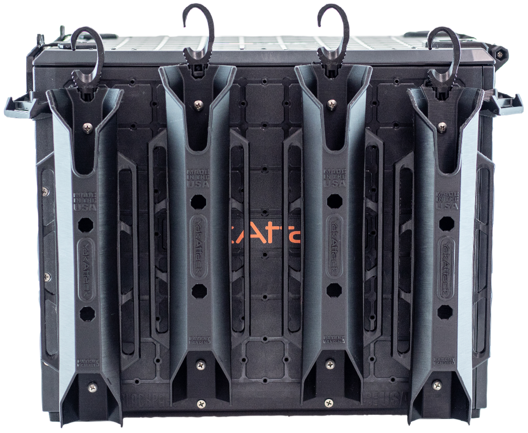 YakAttack BlackPak Pro Kayak Fishing Crate [16" x 16" - Side]