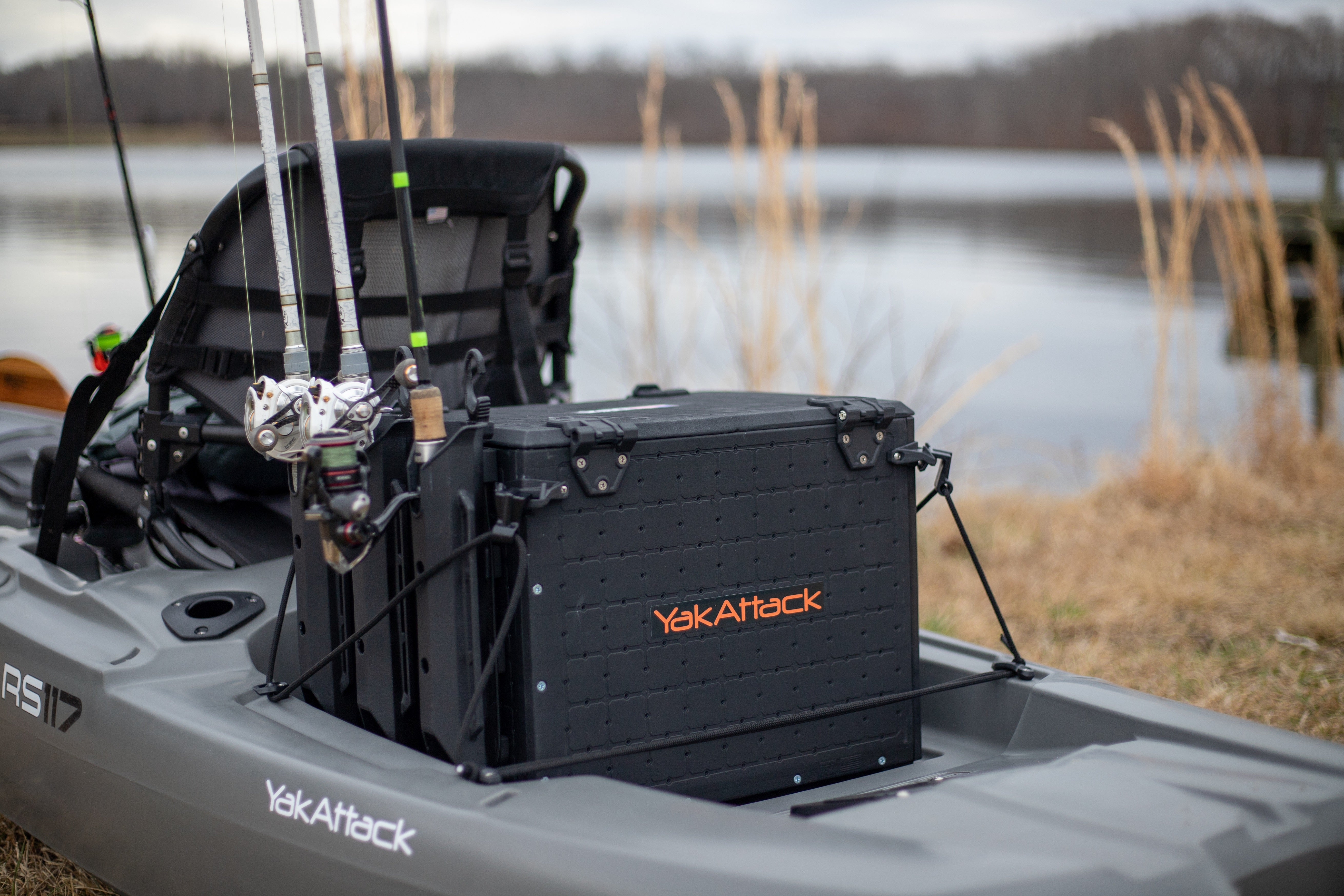 YakAttack BlackPak Pro Kayak Fishing Crate [Installed]