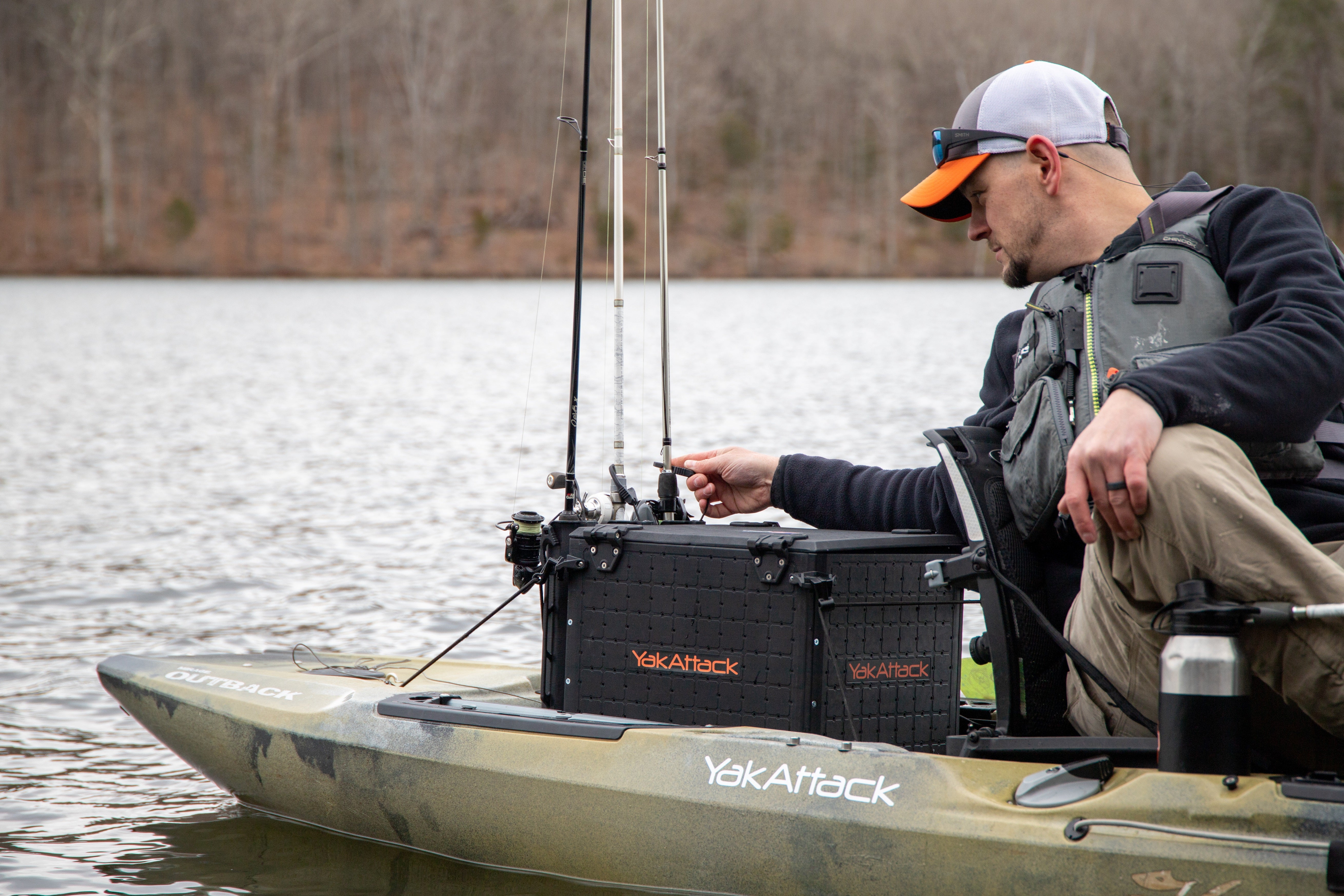 YakAttack BlackPak Pro Kayak Fishing Crate [Kayak]