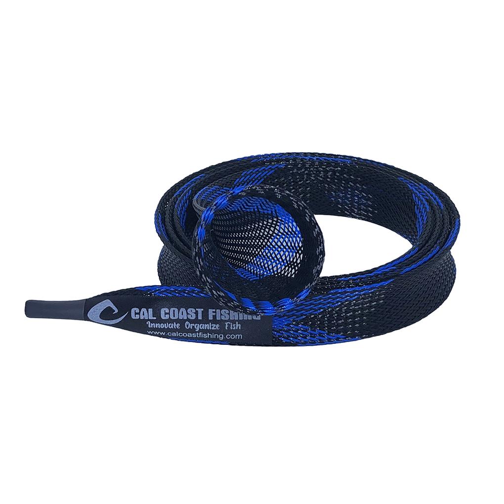 Cal Coast Fishing Rod Sleeve - Casting - Black and Blue