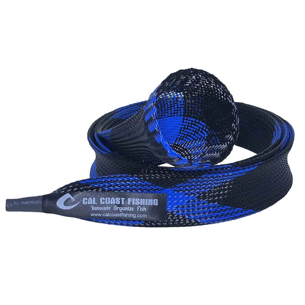 Cal Coast Fishing Rod Sleeve - Spinning - Black and Blue