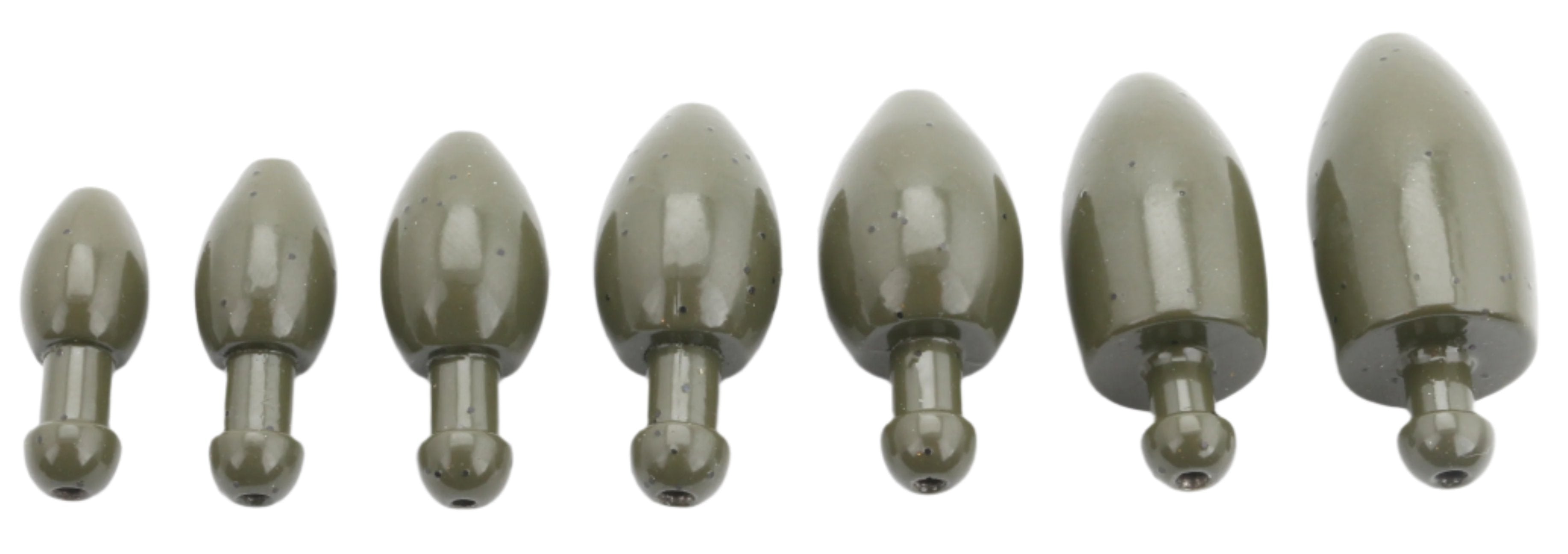 FishOn Tungsten Skirt Punch Weight Sizes