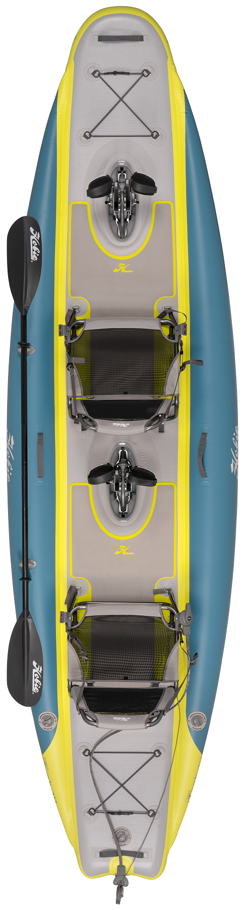 Hobie Mirage iTrek 14 Duo Inflatabel Kayak [Top View]