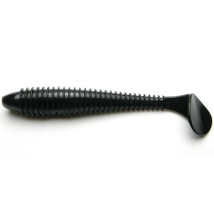 Keitech Fat Swing Impact Swimbait [2.8 Black]