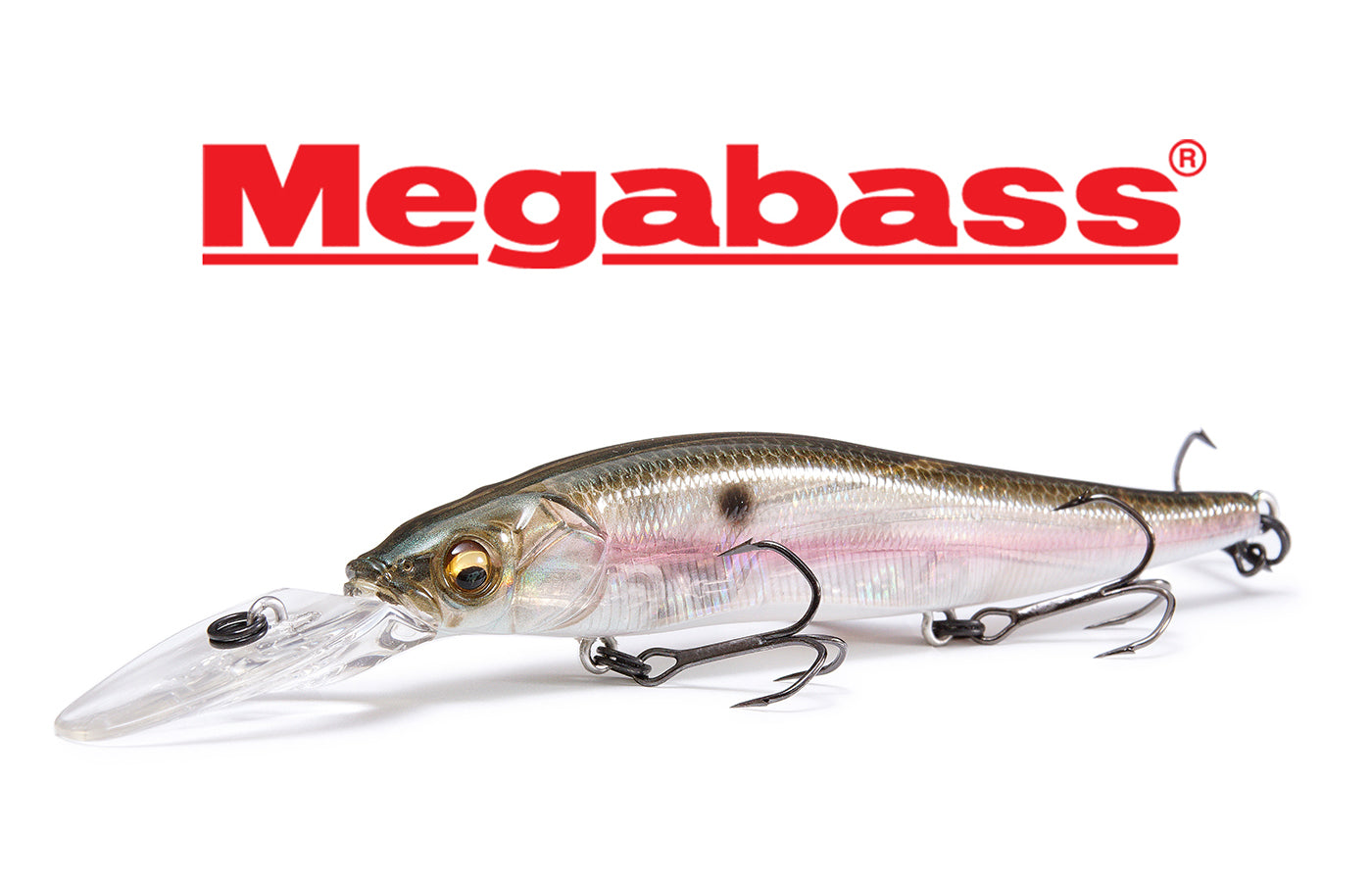 MEGABASS Vision 110 OneTen - Mat Deadly Black - Jerkbait Bass Lure