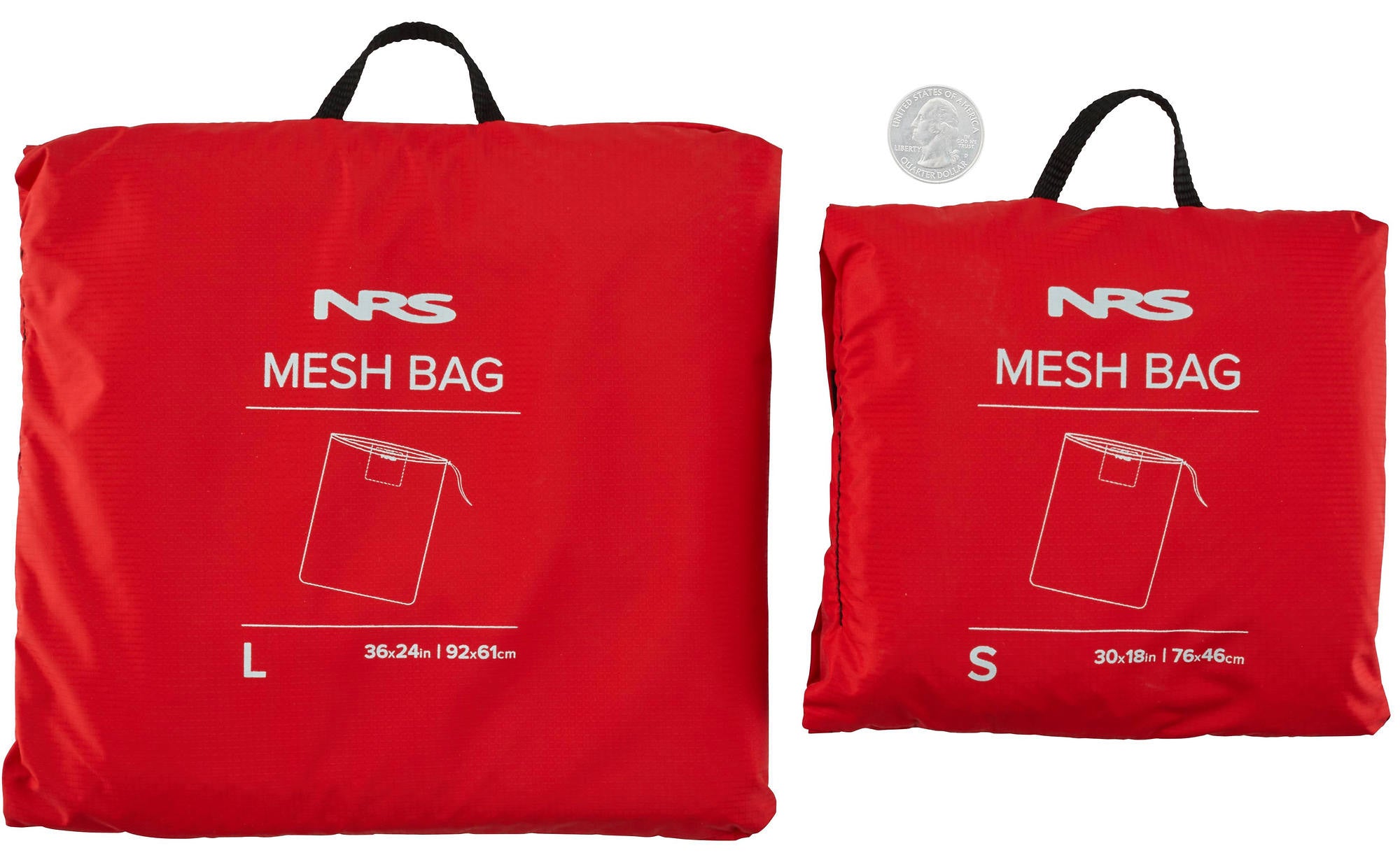 NRS Heavy-Duty Mesh Bag - Folded Up