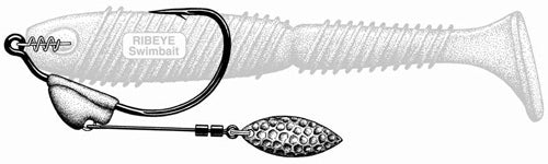 Ribeye Swimbait - Owner Soft Baits by Owner Hooks 