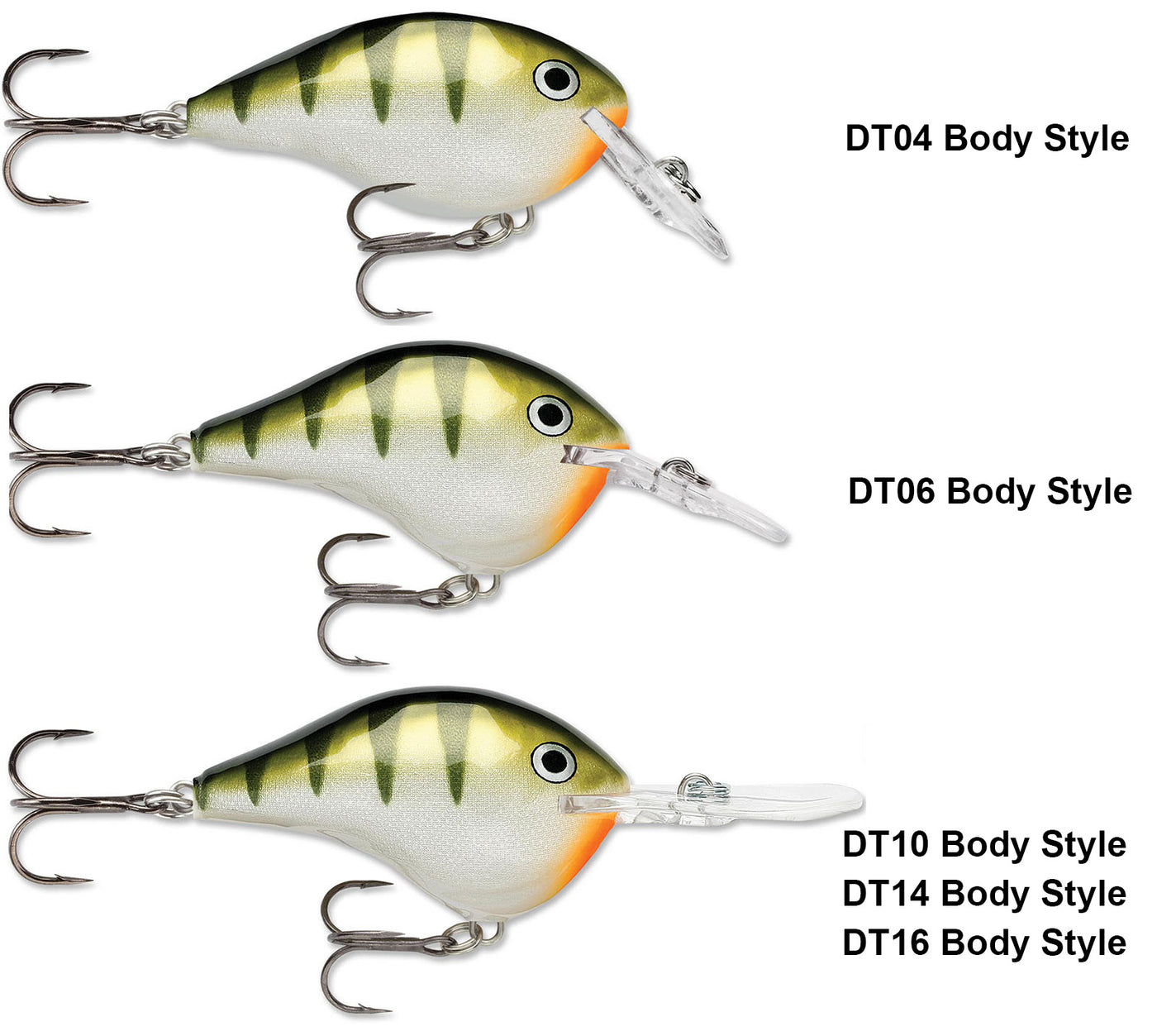  Rapala Dives-to Series Custom Ink Lure, Freshwater, Size 20, 2  3/4 Depth, 2#2 Treble Hooks, Old School, Per 1 : Everything Else