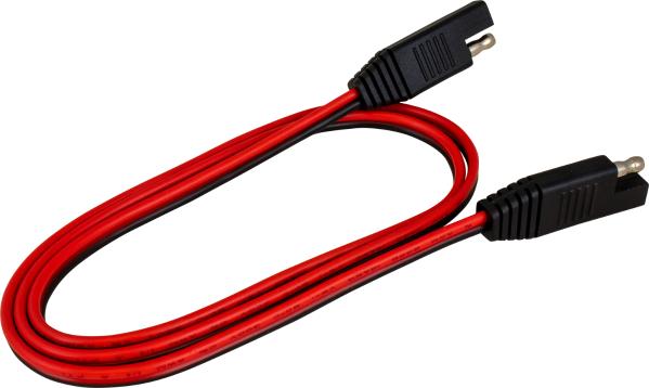 SAE Power Cable 12" Polarized Electrical Connector - Side