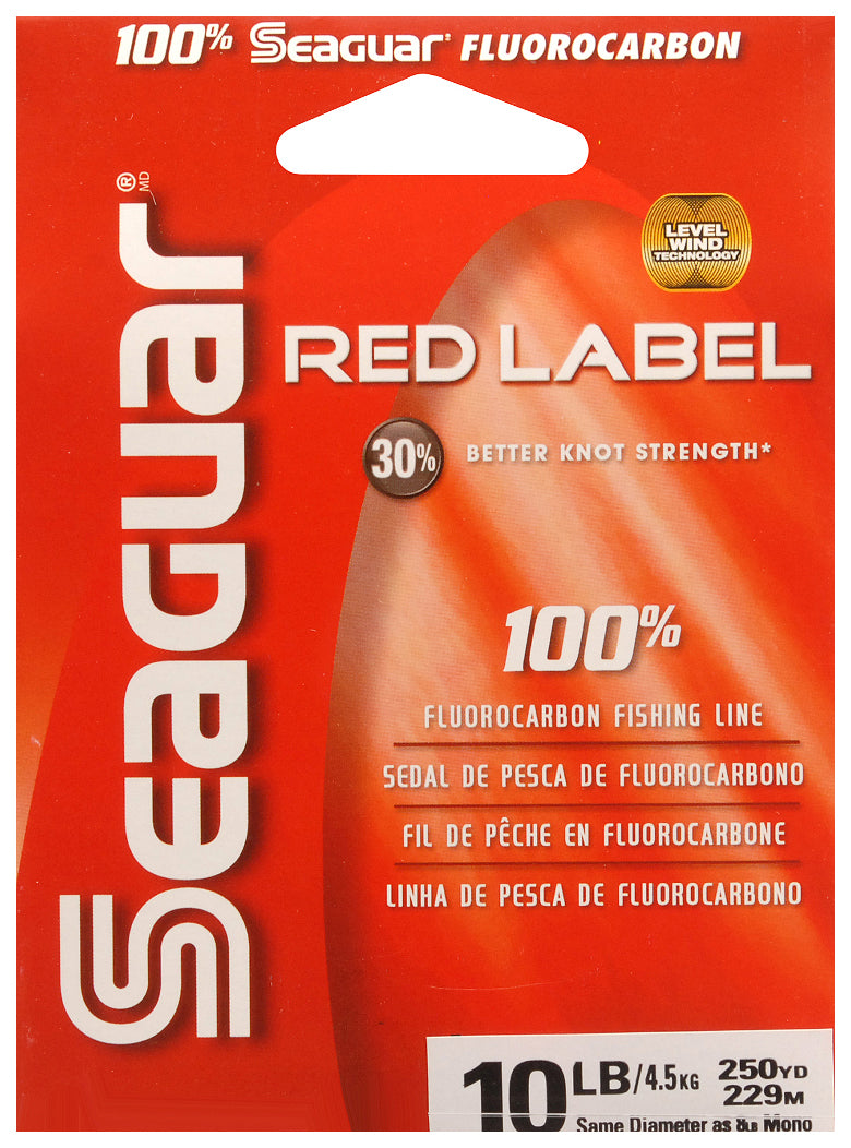 Seaguar Red Label Fluorocarbon Line [10LB 250YDS]