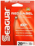 Seaguar Red Label Fluorocarbon Line [20LB 175YDS]