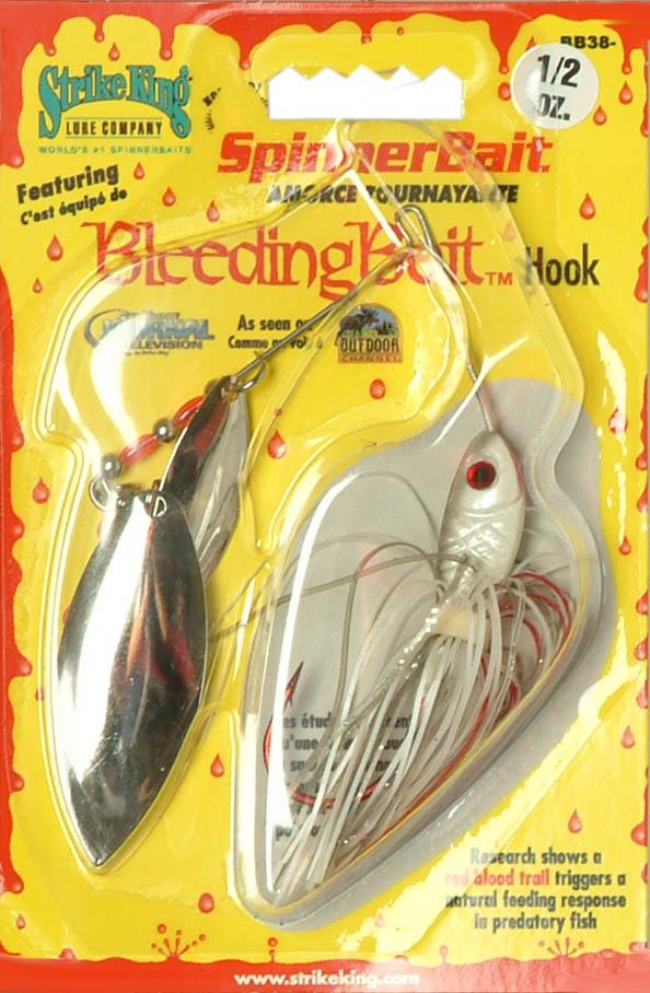 Strike King Lures Bleeding Bait SpinnerBait – Fishing Online