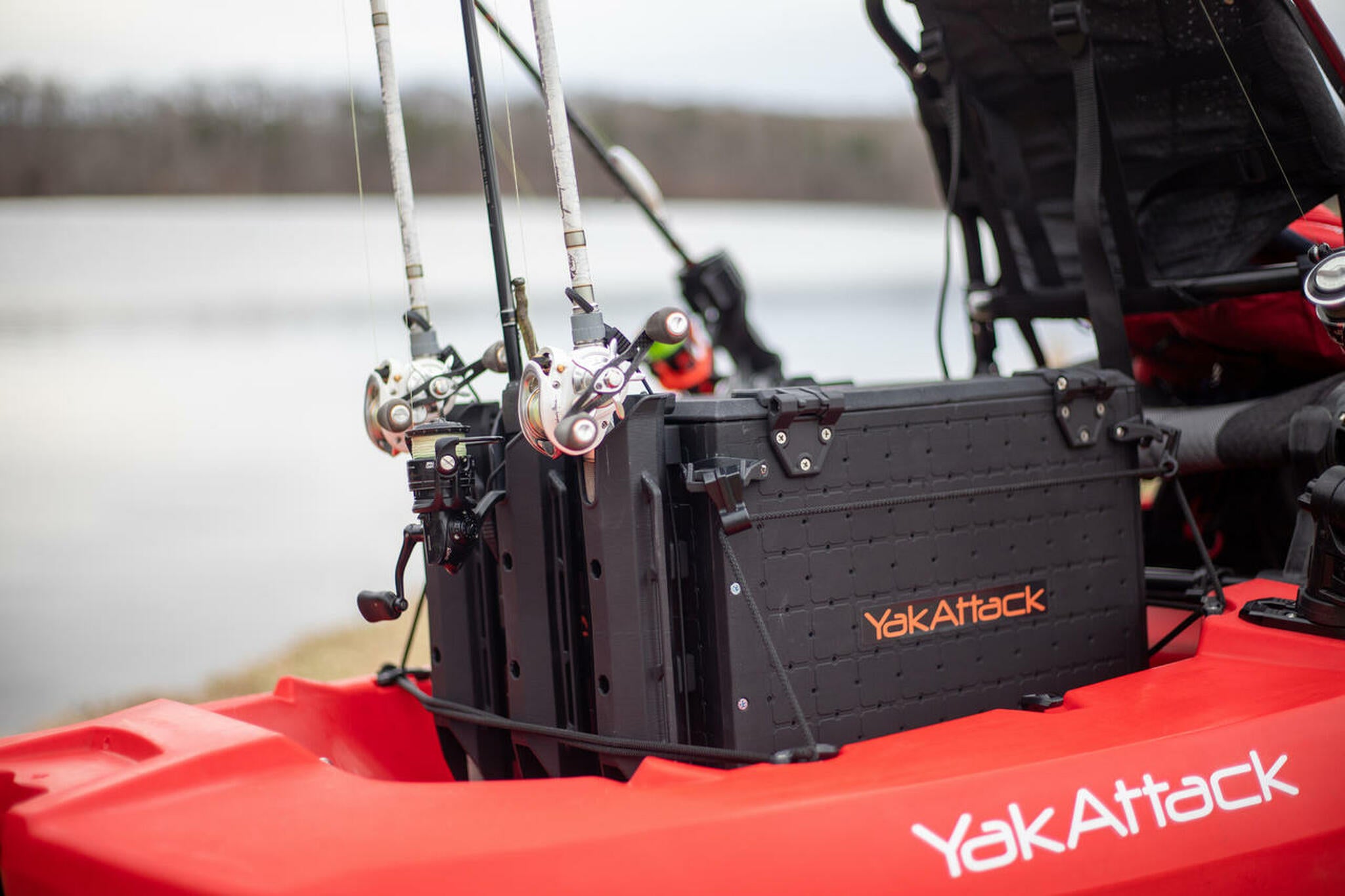 YakAttack BlackPak Pro Kayak Fishing Crate [Mounted]