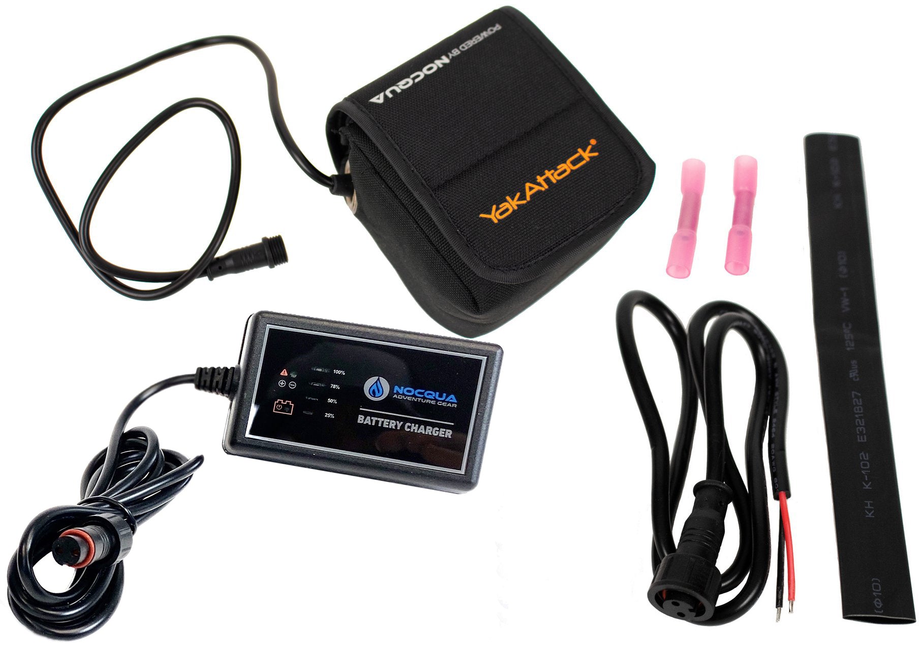 YakAttack Nocqua Pro Power Kit 10 Ah with Updated Charger