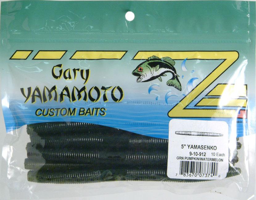 Gary Yamamoto 9-10-234 Senko Worm, 5, 10pk, Purple Pearl with Small B –  Neuse Sport Shop