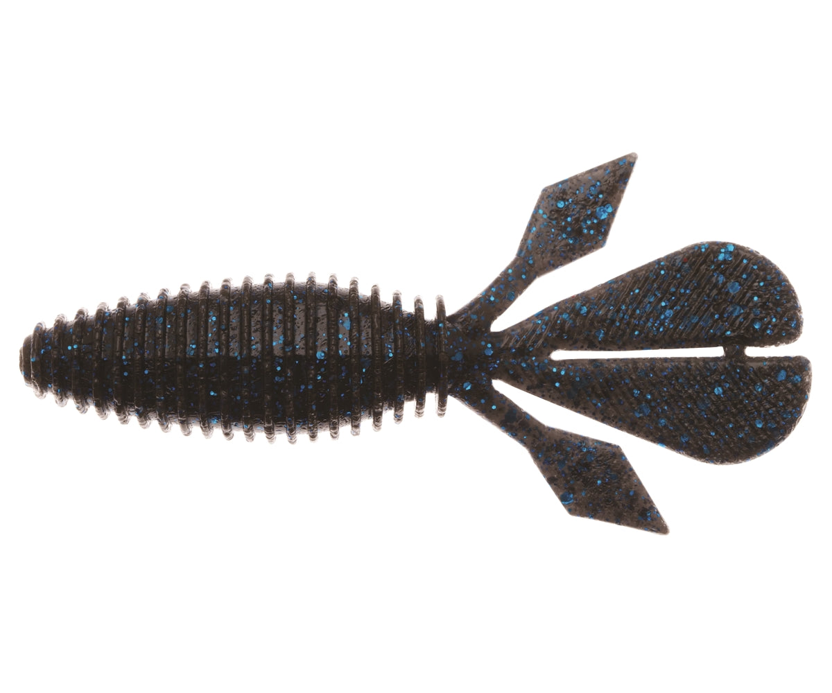 Z-Man Palmetto BugZ [4" Black Blue Flake 5 Pack]